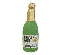 Peluche para Perros Gloria - Tamaño 23 cm - Peluche Champcane - Juguete para Perros - Peluche con Sonido crujiente - Textura Suave - Material Resistente - Color Verde