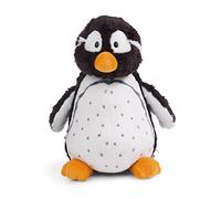 Peluche pingüino Stas 16cm Blanco y Negro Sentado - para Jugar y abrazar, para niños y Adultos, una Gran Idea de Regalo