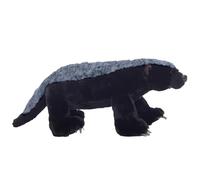 Peluche Ratel - Peluche blaireau Miel | Peluches Ratel réaliste Kawaii, Peluches Blaireau Réaliste Noir, Peluch éducative Unique d'Afrique, modèle Animal simulé pour et adultes