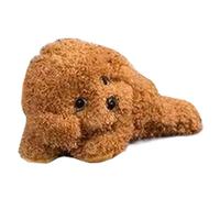 Peluche realista para perros: suave caniche hecho a mano, cómodo compañero para dormir, ideal para niños, mujeres y ancianos, para un sueño reparador, relajación y siesta
