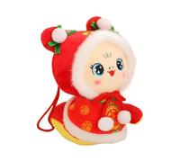 Peluche Serpent Année 2025 - Jouet En Peluche Doux Et Créatif | Oreiller Mignon Pour , Mascotte De Farce Rigolote, Accessoire Décor Maison Chambre Salon