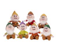 Peluche Siete enanitos Disney 7 muñecos de 30 cm de 100% poliéster reciclado