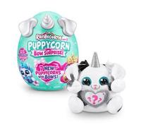 ZURU Peluche Perro Puppycorn Rainbocorns en Huevo con Cuerno de Unicornio, perfumado, 18'7x14'2x11'5cm - Modelos Surtidos
