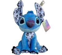 Papel Tapiz Medio 33 Cm De Peluche Con Sonido Disney 100 Años Lilo & STITCH Azul
