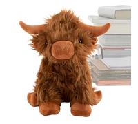 Peluche - Suave peluche para acurrucarse y como cojín, suave de vacuno como compañero de hora de acostarse, para niños, adolescentes y adultos, para casa, escritorio, sofá, cama, coche, cumpleaños