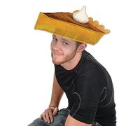 Peluche tarta de calabaza sombrero, Paquete de 3, Marrón/ beige/ blanco, 3
