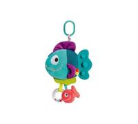 Peluche Tipo piraña Pop-it de Ravensburger Play+, Color Azul, Color Azul, Modelo Pop it Baby from Birth, Peluche para Actividades sensoriales, 34016