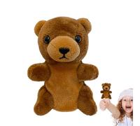 Peluche títere Animal 9cm | Títeres con dedos Osos ardilla linda para, Juegos de rol Juguetes educativos, educación temprana, Cuentos, Kindergarten, Regalo de cumpleaños