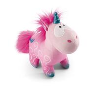 Peluche Unicornio Midnight Floral 22cm Rosa de pie - para Jugar y abrazar, para niños y Adultos, una Gran Idea de Regalo