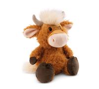 NICI peluche vaca de las tierras altas McMooray 33cm marrón - Juguete hecho de suave tejido peludo para abrazar y jugar, para niños y adultos, gran idea de regalo - 61118