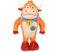 Peluche Vaquilla Grand Prix - Maria Fernanda - Muñeco de Peluche Pequeño 20cm - Suave y Blando - Regalo para Niños de Todas Las Edades - Artículo Coleccionable - Juguete Vaca Oficial del Programa TV