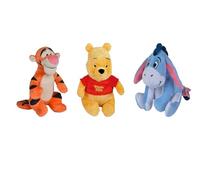 Peluches Compatible con Winnie Pooh - Juego de 3 Peluches de Winnie Pooh+Tigger+I-Aah de Peluche de 18 cm (Pack con 3 Personajes)