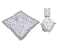 Peluches Disney Baby- Marie Doudou Mantita 40cm, Licencia Oficial Disney, Apto para todas las edades