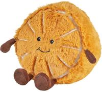 Peluches Warmies Orange Grande Bolsa de Trigo Microondas Peluche Perfumada a la Lavanda Francesa, Cojín Calentado Suave y Atractivo Adecuado para Adultos y Niños