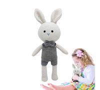 Peluctos de crochet, juguete de peluche de crochet hecho a mano suave | Fox Elk Lion Bunny Crochet Doll Amigurumi Muñeca Lindo peluche juguetes de animales para regalo de cumpleaños para niños