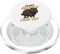 Peluda y descubre Capibara Divertida gruñona sarcástica PopSockets PopGrip para MagSafe