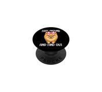 Peluda y descubre el Divertido Perro Pomerania bebé PopSockets PopGrip Adhesivo