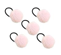Peludos para cola de caballo - Diadema peluda para cola de caballo para mujer - Elegante cuerda de con pompón para cola de caballo, accesorios de moda para el cabello de niñas para hija, hermana