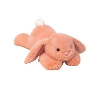 Peluga conejo liso, animal de relleno de conejo mentiroso - Orejas floppy Huggable conejo Peluga relleno - Colección de animales tiernos Casta compañía para la sala de estudio, decoración