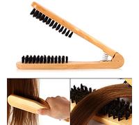 Peluquería Cepillos Dobles, Peine Alisador De Cabello Antiestático De Madera, Cepillo De Doble Cara Cepillos Para El Cabello Herramienta De Peinado De Bricolaje Para Salón,