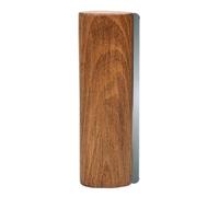 Peluquería de madera para pelar caballos, herramienta de desprendimiento de caballos, mango de madera, tira de dientes de acero inoxidable para caballos, herramienta de aseo ergonómica para perros