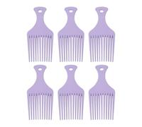 Peluquería Hair Pluck, 10 Piezas Peines para Desplumar el Cabello Paja de Trigo Multifuncional para Cabello Rizado