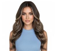 Peluquería Para Mujer,18 Pulgadas Ondulado Natural Extensiones - Clip De Pelo Sintético Garra,Para Mujeres Señoras Madres Trabajadoras Estudiantes Eventos Boda Oficina