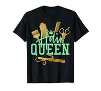 Peluquero Reina Gracias Cosmetología Propietario del Salón Boss Green Camiseta