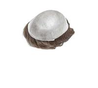 Peluquines para hombre Prótesis capilar masculina sin nudos, indetectable, de cabello humano, 0,02-0,03 mm, ultrafina, for hombre Postizos(6x9)