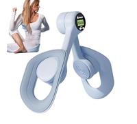 Pelvic Floor Trainer - ABS 35x25cm Hip Muscle Exerciser Inner Thigh Workout Device Intelligent Counting Fitness Equipment | Women Back Shoulder Arm Leg Strength Training