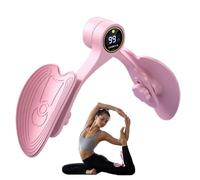 Pelvic Floor Trainer, Exercise Hip Device, 360-Degree Rotation Tool, Adjustable Smart Display, Screen Count Muscle Exerciser for Fitness Recovery Women, 15.75x7.68x4.33 Inches
