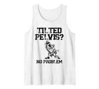 Pelvis Inclinada Sin Problema Quiropráctico Hueso Quiropráctico Cuidado de la salud Camiseta sin Mangas