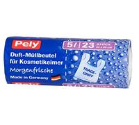 pely 5558 - Bolsas de Basura para Papelera de baño (perfumadas, 5 l, 23 Unidades)