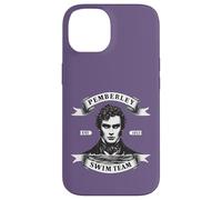 PEMBERLEY NATACIÓN Equipo EST 1813 Sr. Darcy Jane Austen Meme Carcasa para iPhone 14