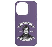PEMBERLEY NATACIÓN Equipo EST 1813 Sr. Darcy Jane Austen Meme Carcasa para iPhone 14 Pro