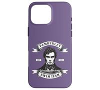 PEMBERLEY NATACIÓN Equipo EST 1813 Sr. Darcy Jane Austen Meme Carcasa para iPhone 16 Pro MAX