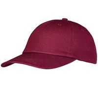 Pembroke® Gorra de Béisbol, 100% Algodón, Dad Hat, Cap, Mujer et Hombre, Granate, Ajustable
