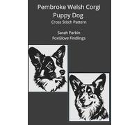 Pembroke Welsh Corgi Puppy Dog Cross Stitch Pattern