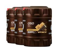 PEMCO 050 SAE 50 Aceite De Motor Monogrado, 3x20 Litros