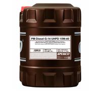 PEMCO 20 Litro Diesel G-14 Uhpd 15W-40 aceite motor Api CJ-4 / Sn Acea E7/E9