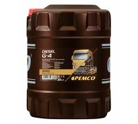 Pemco 20 Litro Diesel G-4 Shpd 15W-40 aceite motor Api CI-4/ CH-4/ Sl Acea E7 A3