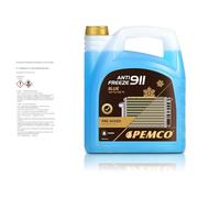 5 (1x5) Litro Pemco Anticongelante 911 Anticongelante Fertiggemisch Azul 40 °C)