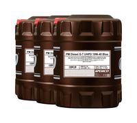 Pemco Diesel G-7 UHPD 10W-40 Acea E8 E11 Aceite Motor SemiSintético 3x20 L