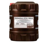 60 (3x20) Litro Pemco SAE 10W-40 Multifarm Stou Aceite de Motor De