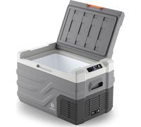 peme Nevera Compresor Portátil Eléctrica Refrigerador Coche Frigorífico para Camping Viaje Auto 12 24 v con Enchufe Silenciosa Portatil Congelador Frigorifico Camper Frigobar 26,8L - Expedition