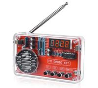 PEMENOL Kit de práctica de soldadura FM con pantalla digital, aprendizaje de soldadura y educación STEM para principiantes, adultos y aficionados