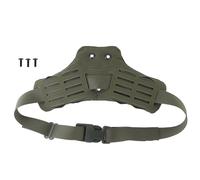 Peminkoo Adaptador de Funda Modular de Metal con Pierna táctica abatible, Kit de Sistema QLS, Funda de Airsoft para Caza Molle, Accesorios de Montaje A.RC R.TI Duty (Green)