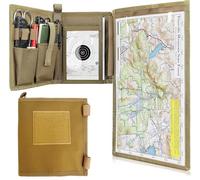 Peminkoo Bolsa de almacenamiento para tarjetas tácticas, bolsa plegable para artículos pequeños, bolsa de herramientas de utilidad al aire libre, senderismo, camping, accesorios de caza (caqui)