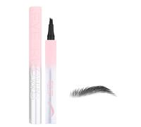 Pen aislante de cejas impermeable, lápiz de definición de cejas - Controlación de cejas de lápiz de maquillaje de lápiz de 4 puntas | Recolectando que se desplazan a las mujeres Cosméticos para la esp