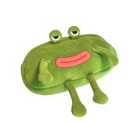 Pen Case Animal Felpa - Bolsa para lápices de Rana con Cremallera, Estuche de Peluche Relleno | Organizador de Escuela de Animales para niños, niñas, Adolescentes, Bolsas de